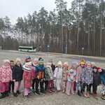 Grupowe zdjęcie Tygrysków podczas wycieczki.