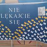 Dekoracja z napisem 